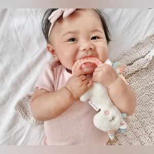 Ritzy Rattle Pal™ Plush Unicorn Rattle with Teether…New in Packaging